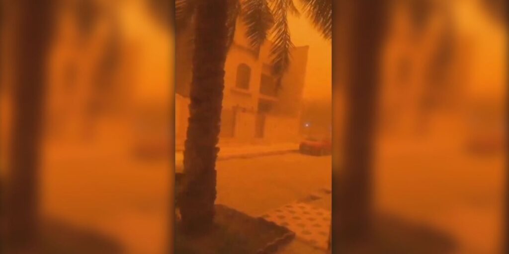 "Inferno" no Iraque: Tempestade de areia deixa mais de 3.700 hospitalizados