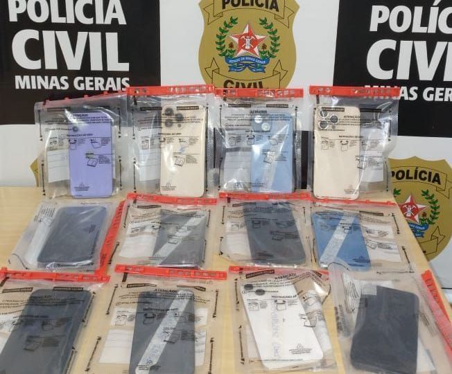 Suspeitos são indiciados após furto de celulares e prejuízo de R$ 100 mil