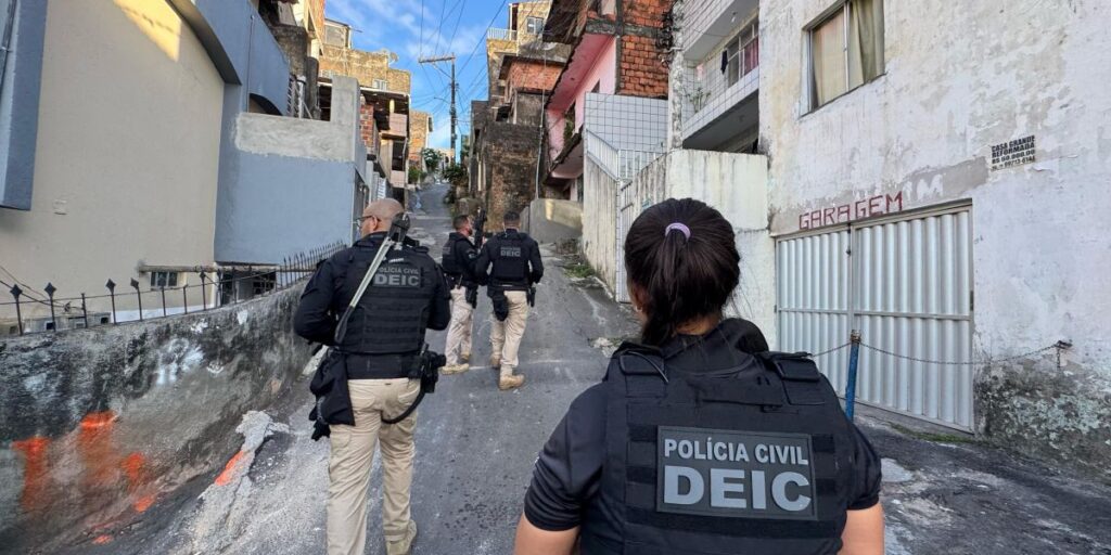 Suspeitos de latrocínio, sequestro e roubo são presos em operação na Bahia