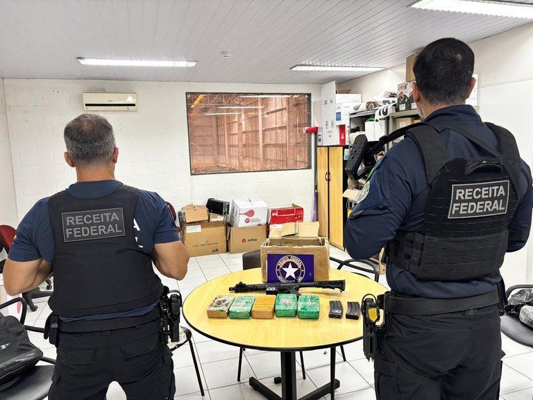 Nordeste: R$ 2 milhões em drogas e armas são apreendidos em transportadoras