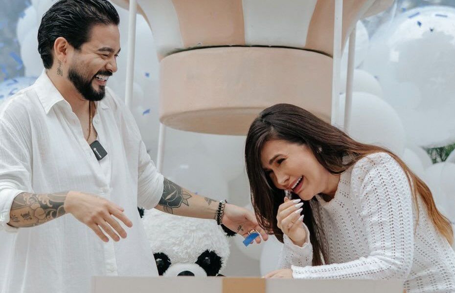 Yudi Tamashiro e Mila Braga fazem "chá de bênçãos" e fãs reagem