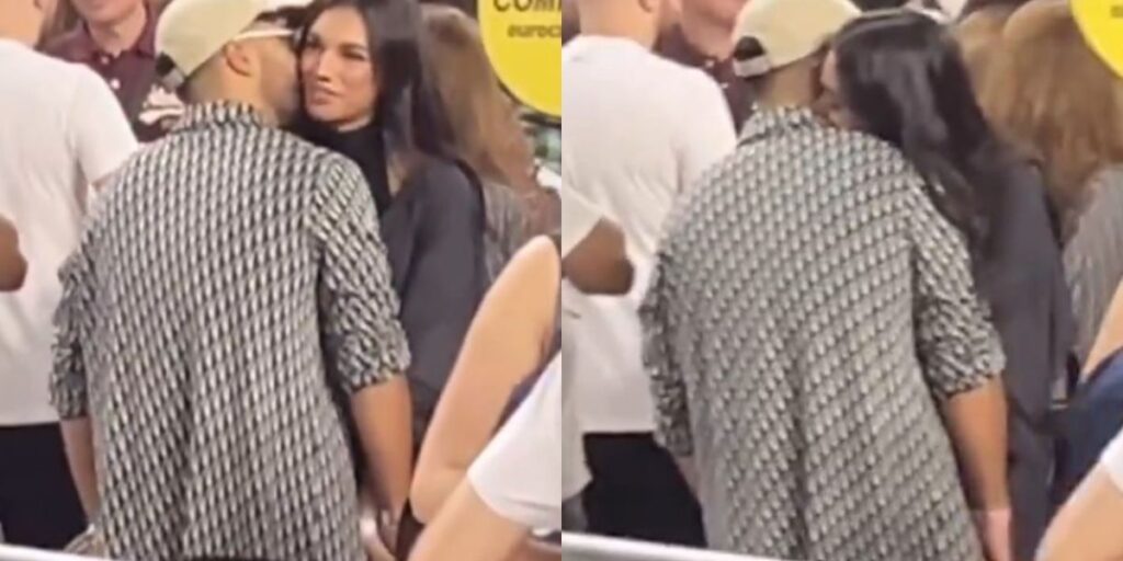 Fran Gil é visto em clima de romance com ex-BBB Alane Dias; assista