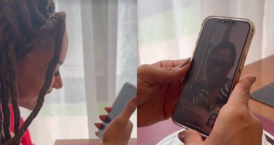 BBB25: Aline faz chamada de vídeo para Joselma após eliminação