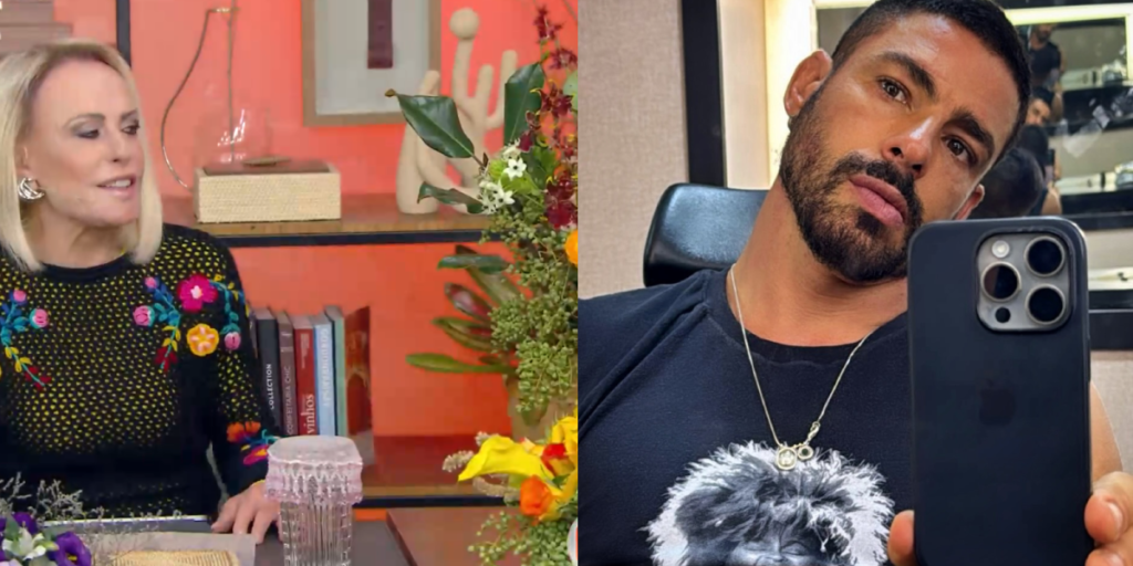 Cauã Reymond manda flores para Ana Maria para agradecer receita de coxinha