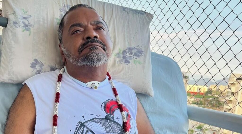 Arlindo Cruz é internado com diagnóstico de pneumonia