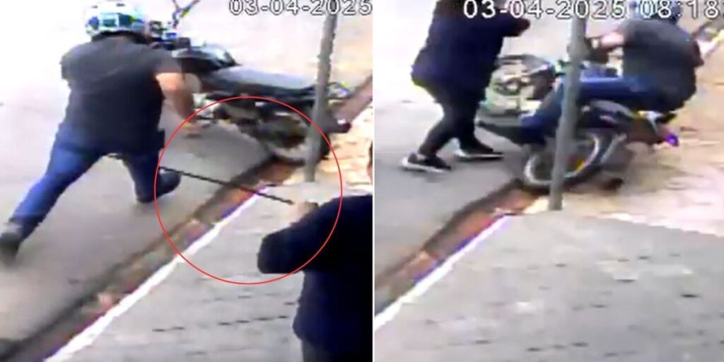 Vídeo: Homem tenta assaltar farmácia e é agredido por funcionárias em SP