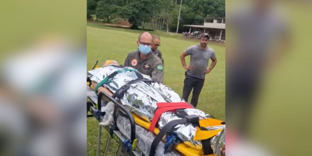 Atleta russo de wingsuit sofre acidente ao saltar de pedra no ES