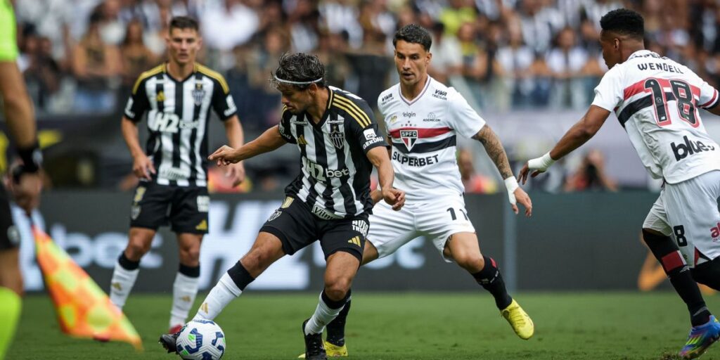 Com brilho de Rafael, Atlético-MG e São Paulo empatam pelo Brasileirão
