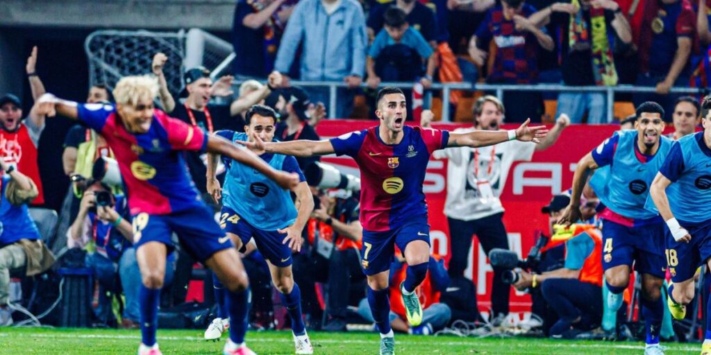 Em jogaço de viradas, Barcelona vence Real Madrid e conquista a Copa do Rei