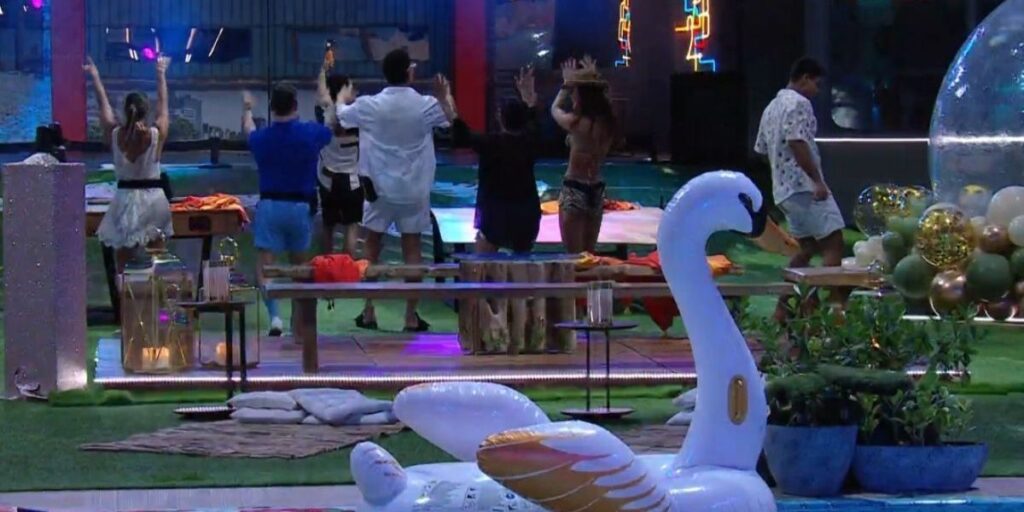 BBB25: Participantes ganham pool party na reta final