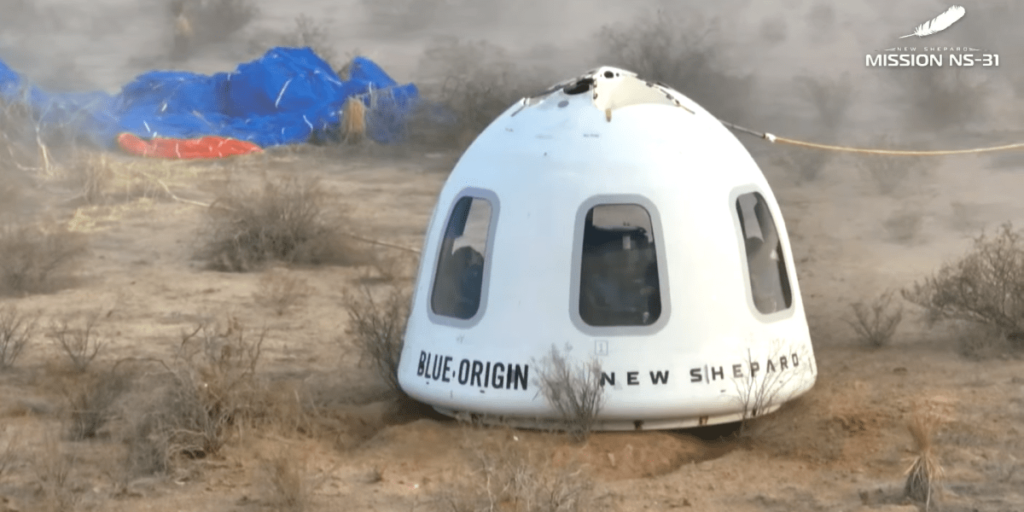 Katy Perry no espaço: Blue Origin conclui missão com tripulação feminina