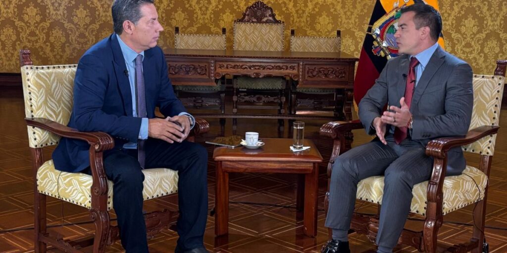 Noboa à CNN: Equador "adoraria" ter ajuda dos EUA na luta contra gangues