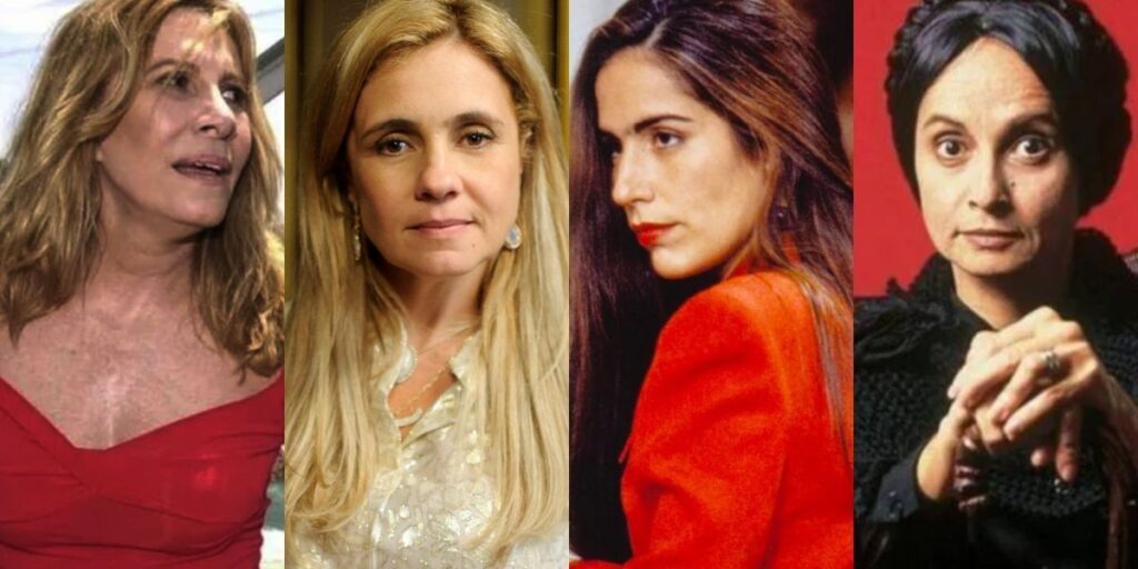 Atrizes revivem vilãs mais importantes das novelas; veja antes e depois