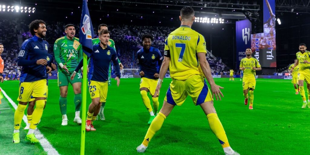 Cristiano Ronaldo chega a 931 gols em vitória do Al-Nassr sobre o Al-Hilal