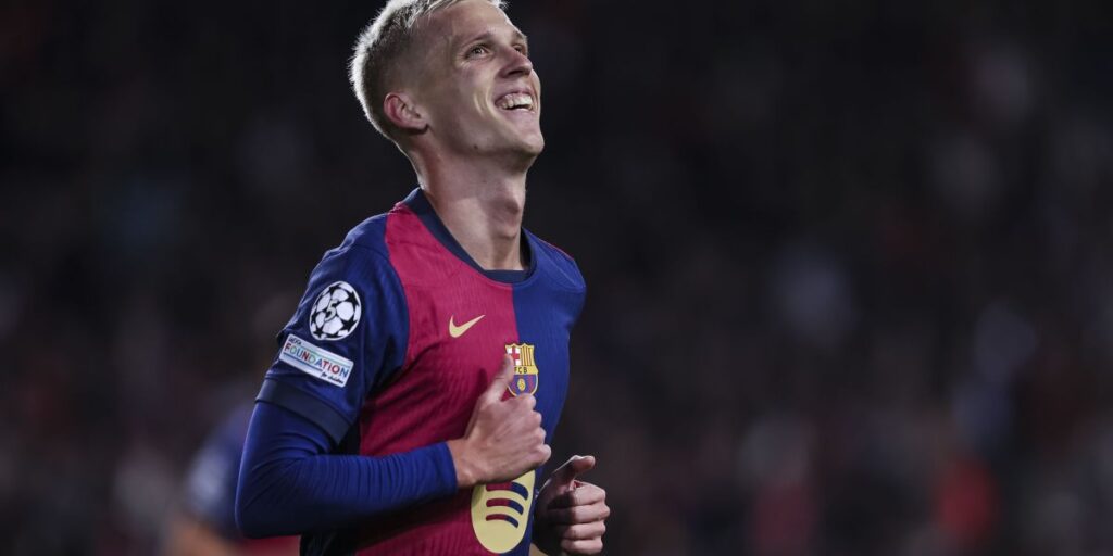 Barcelona pode escalar Dani Olmo até o fim da temporada, diz órgão espanhol