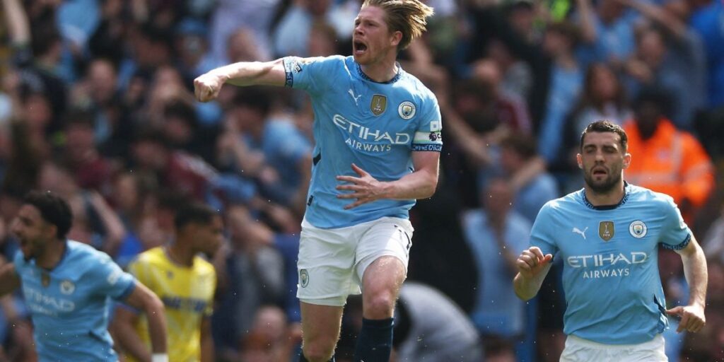 Manchester City vira contra o Crystal Palace e goleia na Premier League