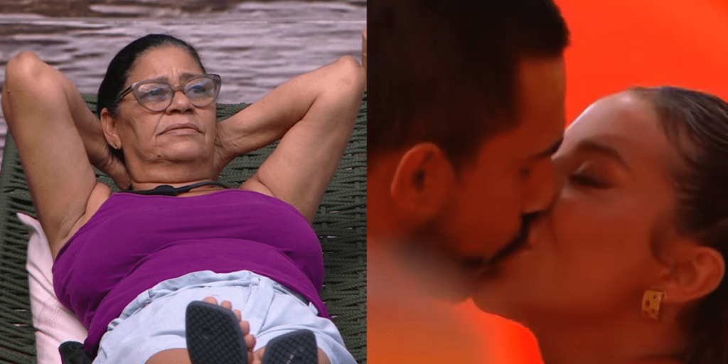 No BBB25, Delma fala sobre Maike e Renata: "Tomara que dê certo"