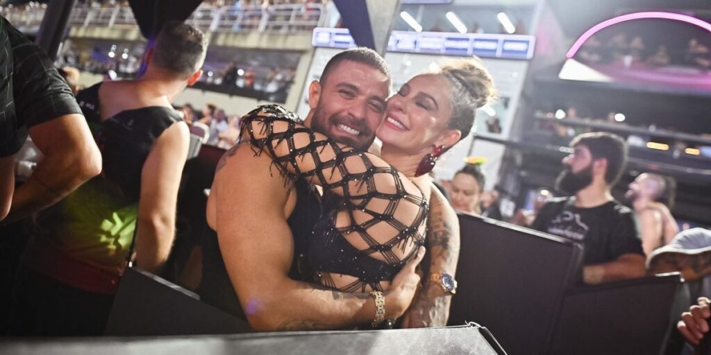 Paolla Oliveira celebra aniversário de Diogo Nogueira com vídeo especial