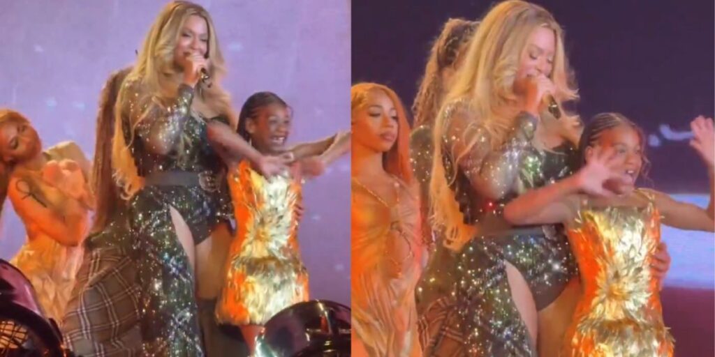 “Cowboy Carter”: Beyoncé traz filhas ao palco durante apresentação; veja