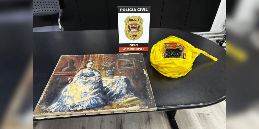 Polícia diz ter recuperado obra de Monet em operação contra furto de casas