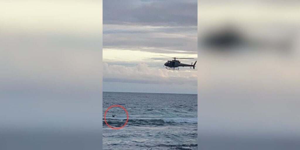Turista italiano é resgatado de helicóptero após se afogar em Salvador