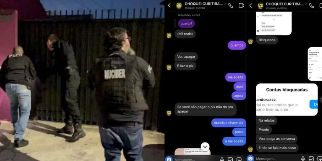 ‘Choquei Curitiba': homem usava perfil de fofocas para extorquir vítimas