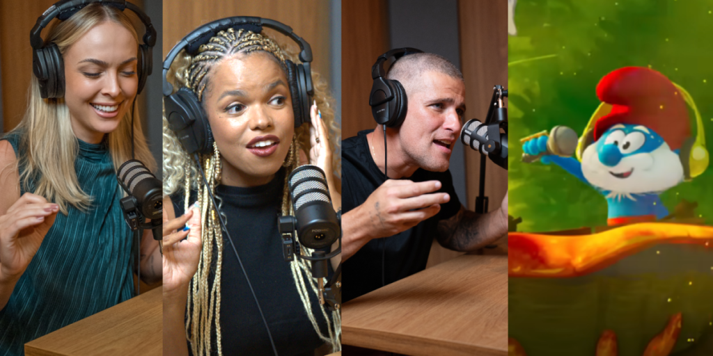 Dublagem de "Smurfs" terá Bruno Gagliasso, Jeniffer Nascimento e mais