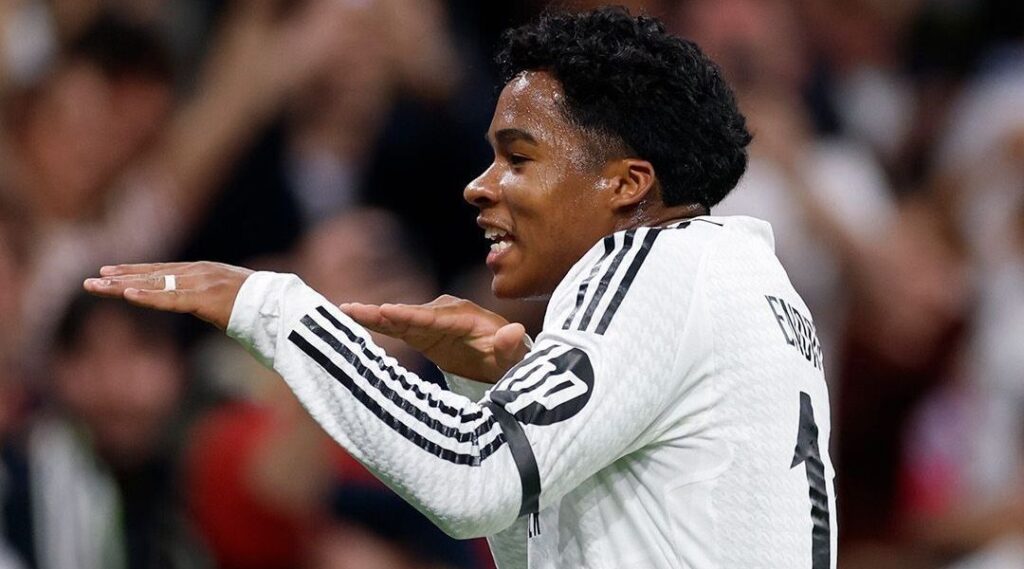 Ancelotti elogia Endrick após classificação do Real Madrid: "Fantástico"