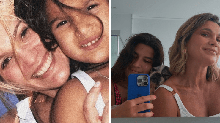 Filha de Flávia Alessandra emociona web com homenagem para mãe