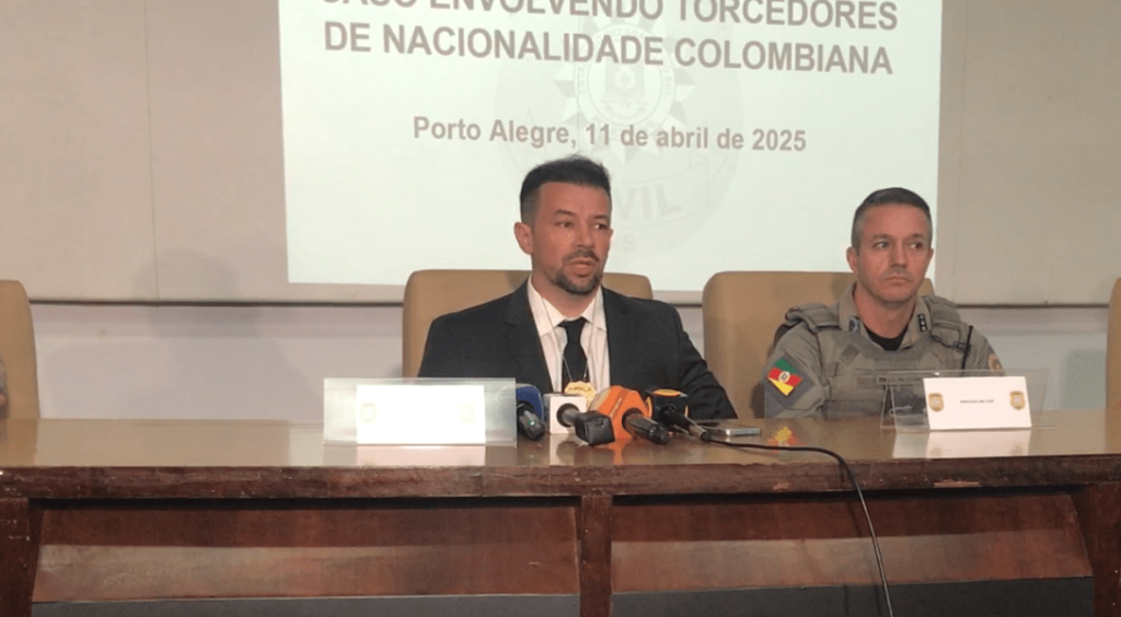 Polícia prende colombiano suspeito de matar torcedor em Porto Alegre