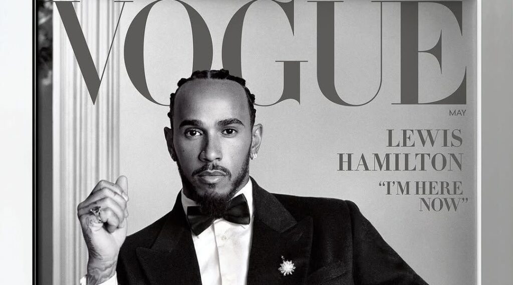 Hamilton estampa capa da Vogue antes de ser co-anfitrião do Met Gala