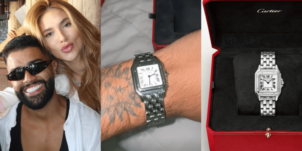 Virginia presenteia amigo com relógio de R$ 39 mil; veja detalhes