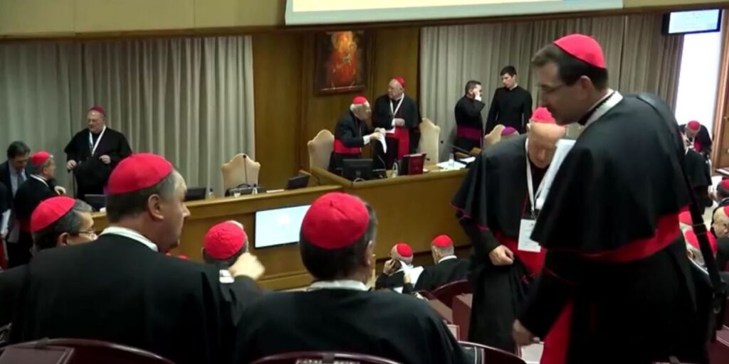 Cardeais se reúnem em Congregação Geral antes do funeral do papa Francisco