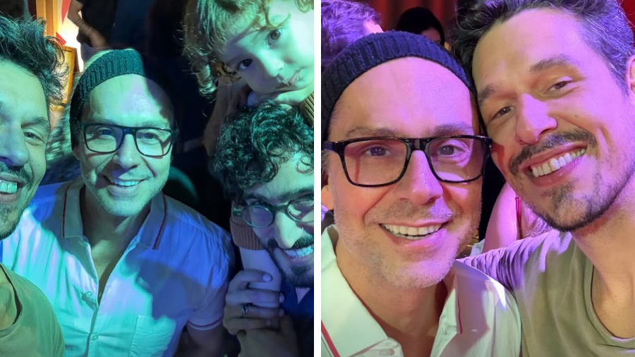 João Vicente reúne elenco de "Vale Tudo" e brinca: "Valem nada"