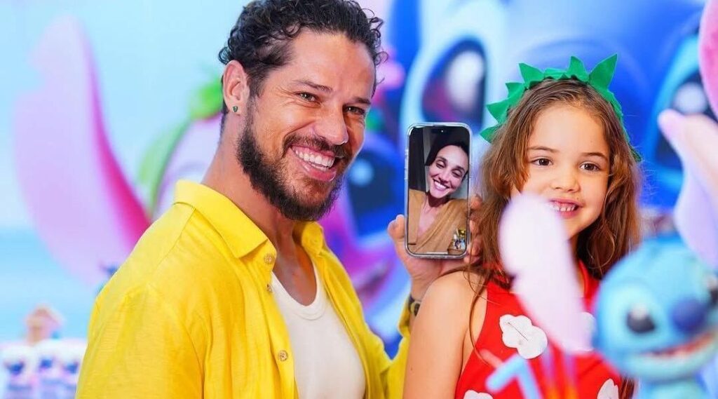 José Loreto comemora aniversário de 7 anos da filha, Bella