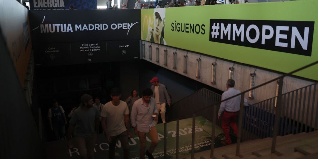 Apagão na Espanha força suspensão de jogos no Madrid Open