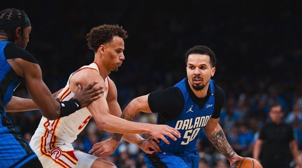 NBA: com show de Anthony, Magic vence Hawks e pega Celtics nos playoffs