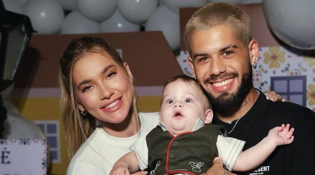 Virginia e Zé Felipe comemoram 7 meses de José Leonardo; veja fotos