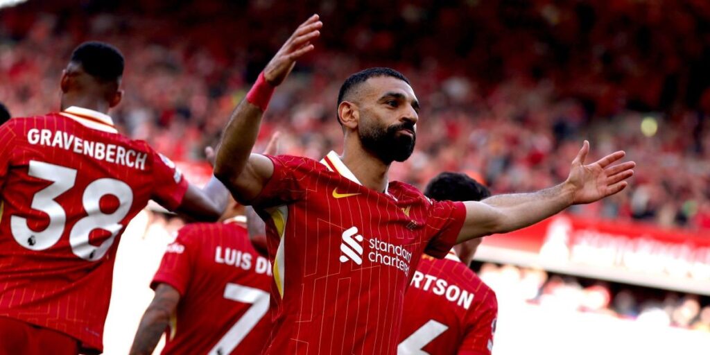 Liverpool conquista a Premier League com o brilho de Salah e Arne Slot