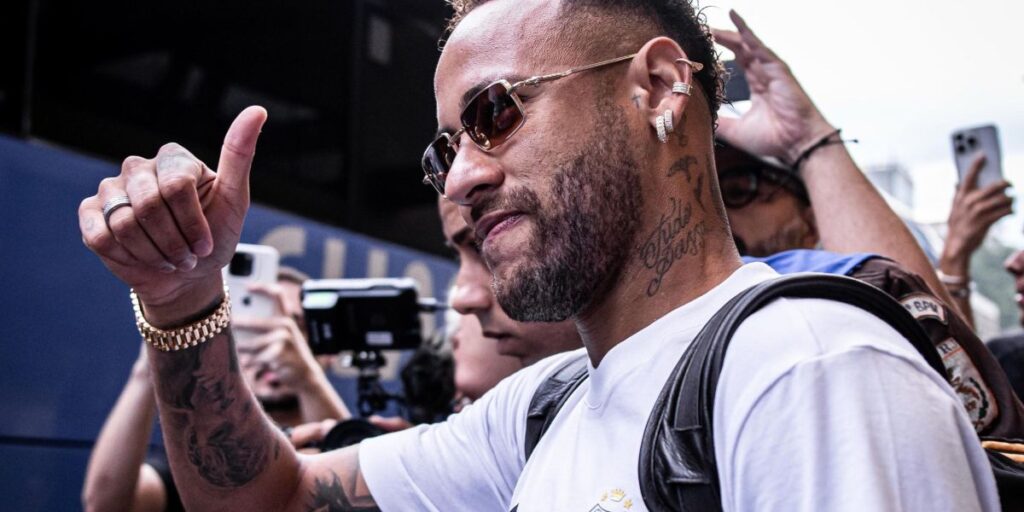 Com Neymar no banco, veja as escalações de Fluminense x Santos