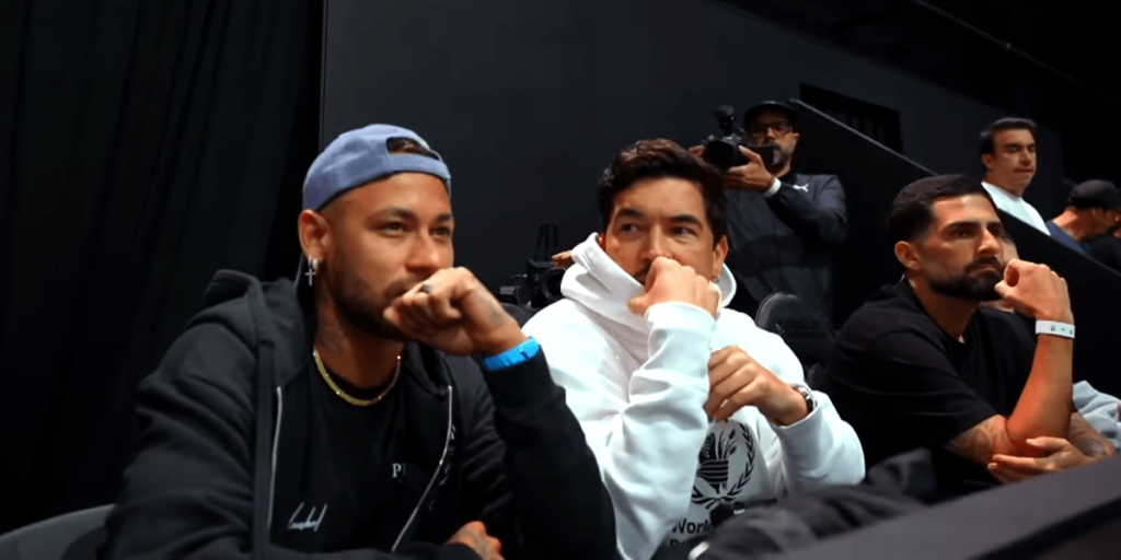 Após empate do Santos, Neymar chega à Kings League três horas antes de jogo