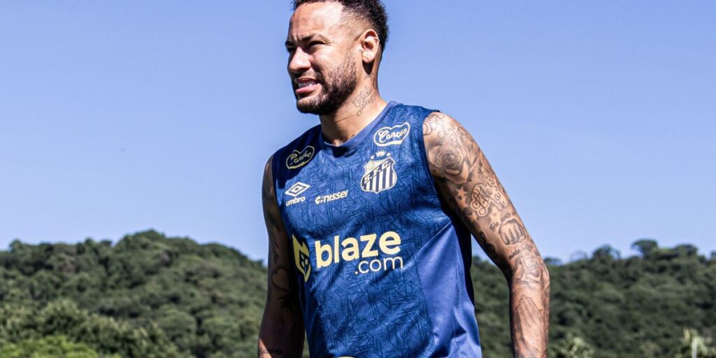 Neymar titular? Veja a provável escalação do Santos contra o Atlético-MG