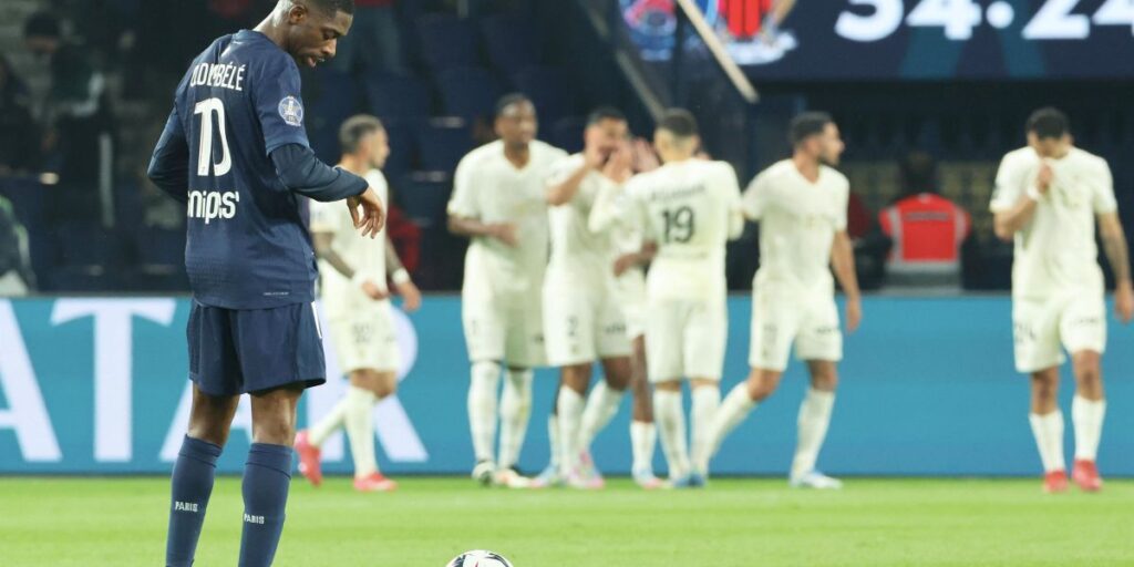 PSG perde para Nice, e França segue sem ter um campeão invicto na história