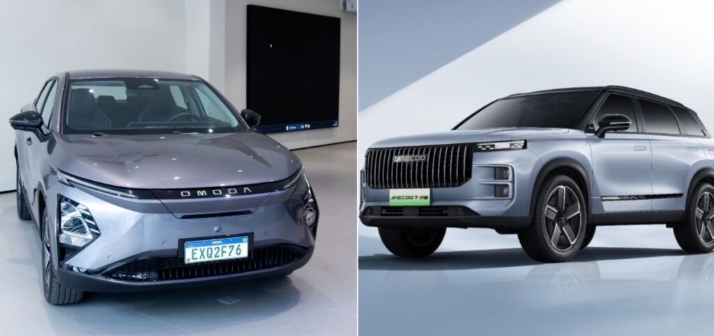 Chinesas Omoda e Jaecoo chegam ao Brasil com dois modelos; saiba os preços