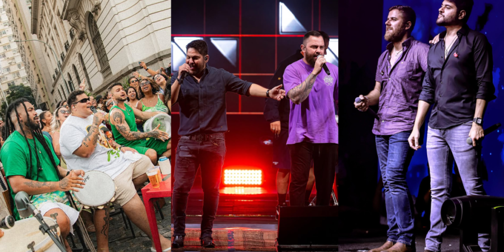 Navio temático reúne Jorge & Mateus e Zé Neto & Cristiano; veja line-up