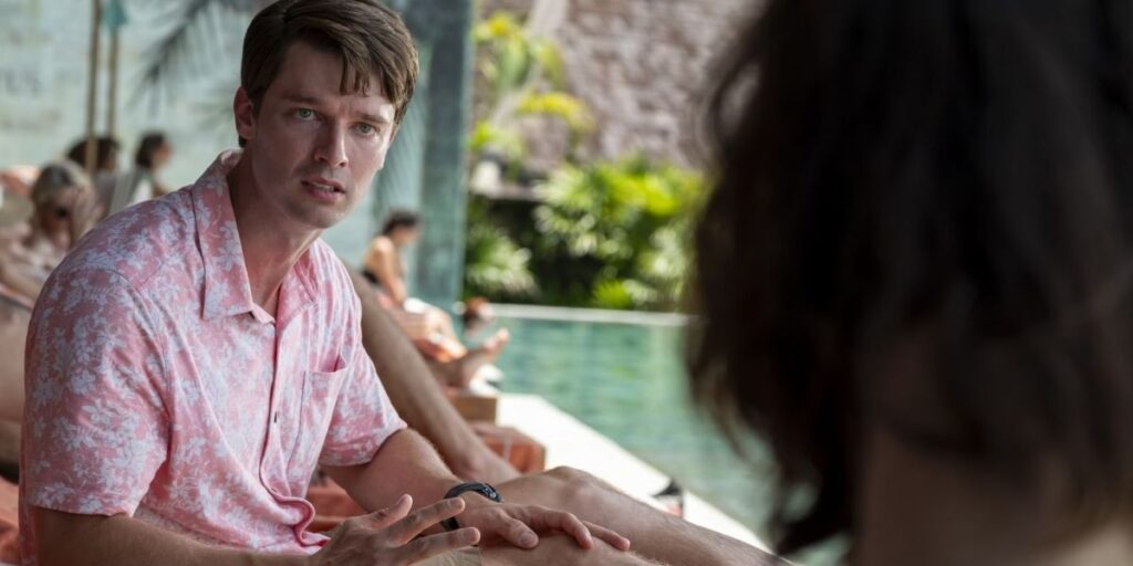 Patrick Schwarzenegger quase perdeu papel em “White Lotus” por sobrenome