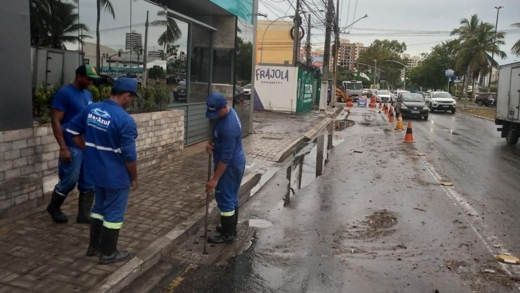 Aracaju terá semana com céu nublado e chuvas no final da semana