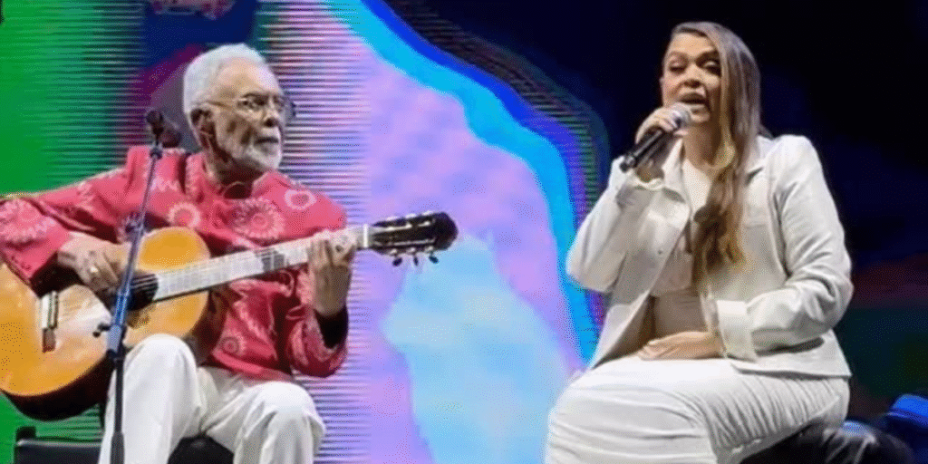 Preta Gil sobre participar do show do pai, Gilberto Gil: "Dose de cura"