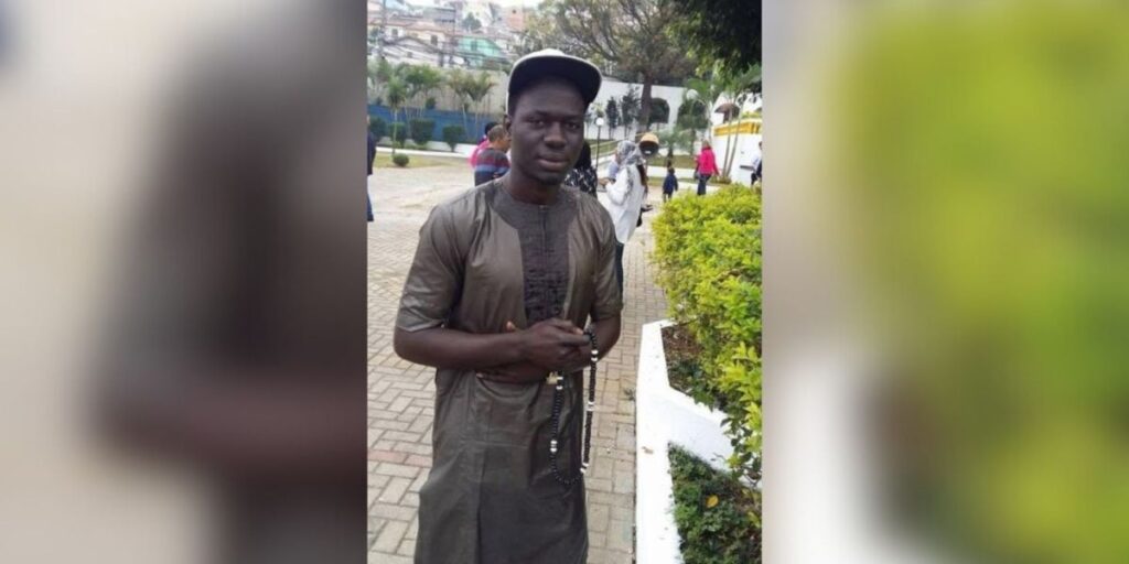 Ambulante senegalês morto por PM deixou companheira grávida de 7 meses