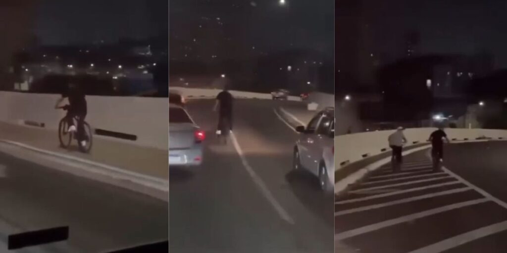 Vídeo: Ladrão furta motoristas presos no trânsito na zona leste de SP